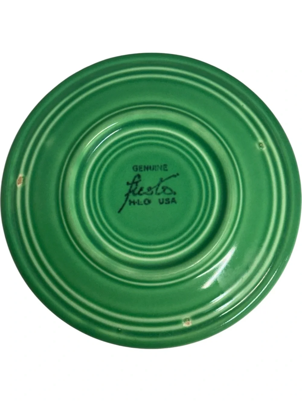 VTG Fiesta Mint Green Appetizer Plate